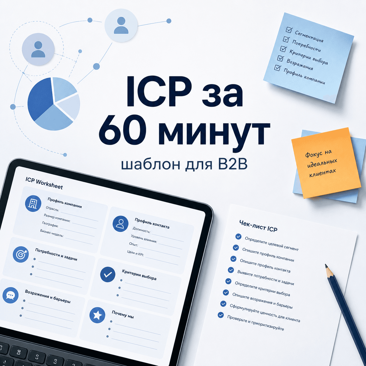 Как собрать ICP за 60 минут: шаблон для B2B-компаний
