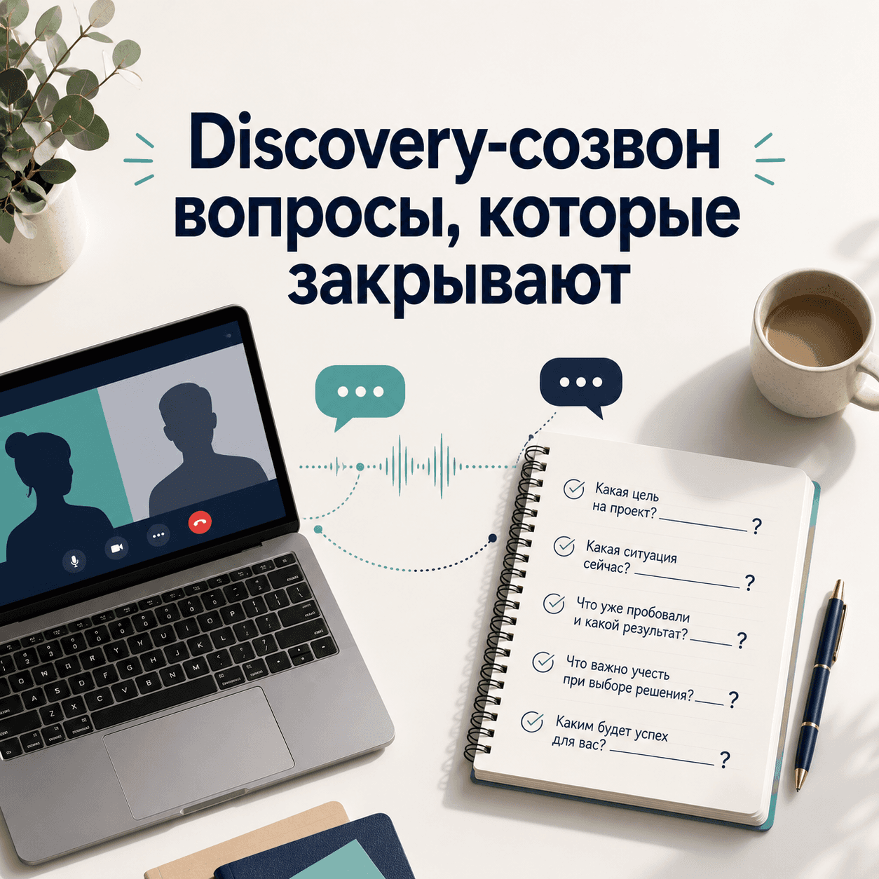 Скрипт для discovery‑созвона: вопросы, которые закрывают