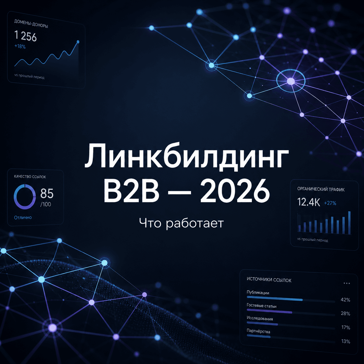 Линкбилдинг для B2B: что работает в 2026