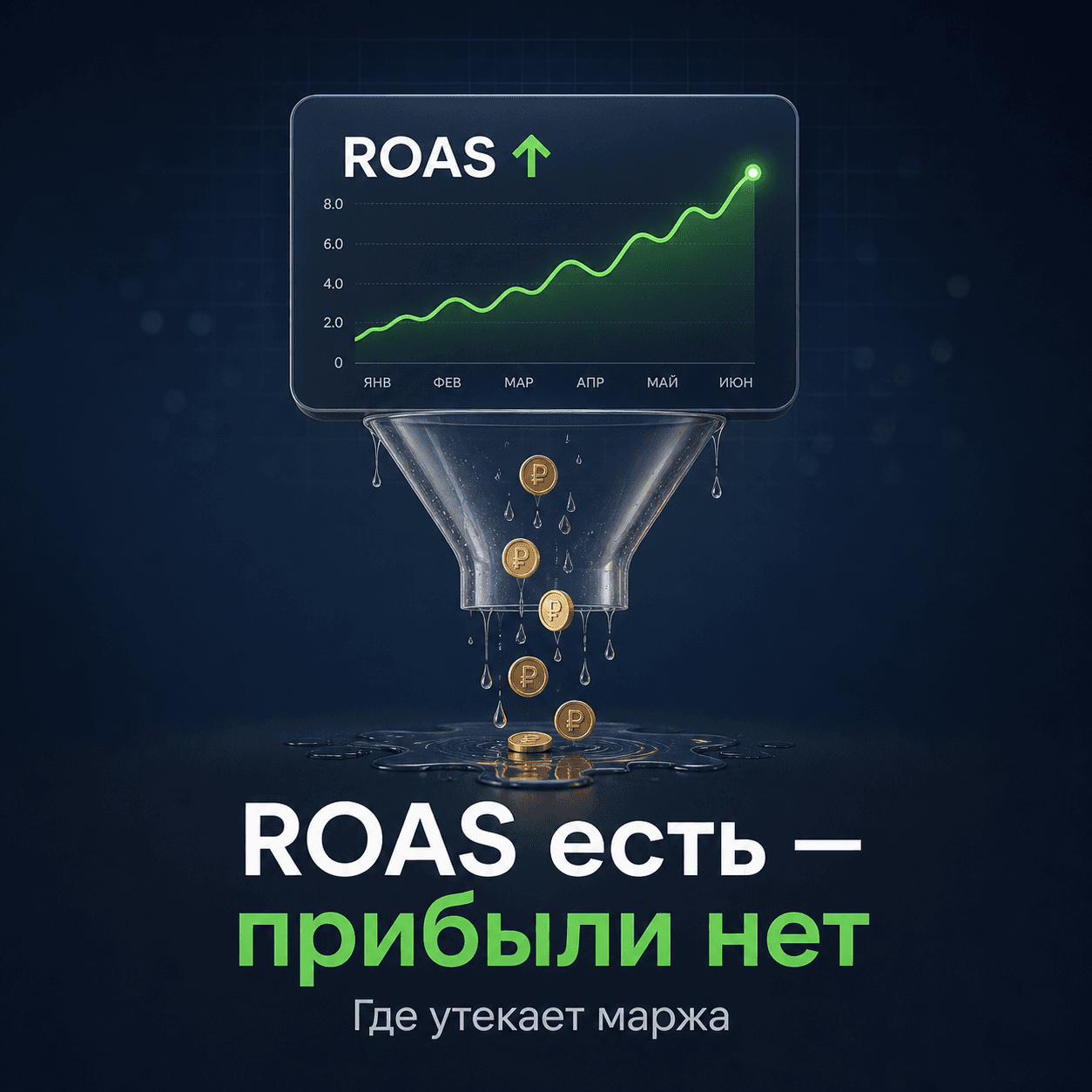 ROAS есть, прибыли нет: где утекает маржа