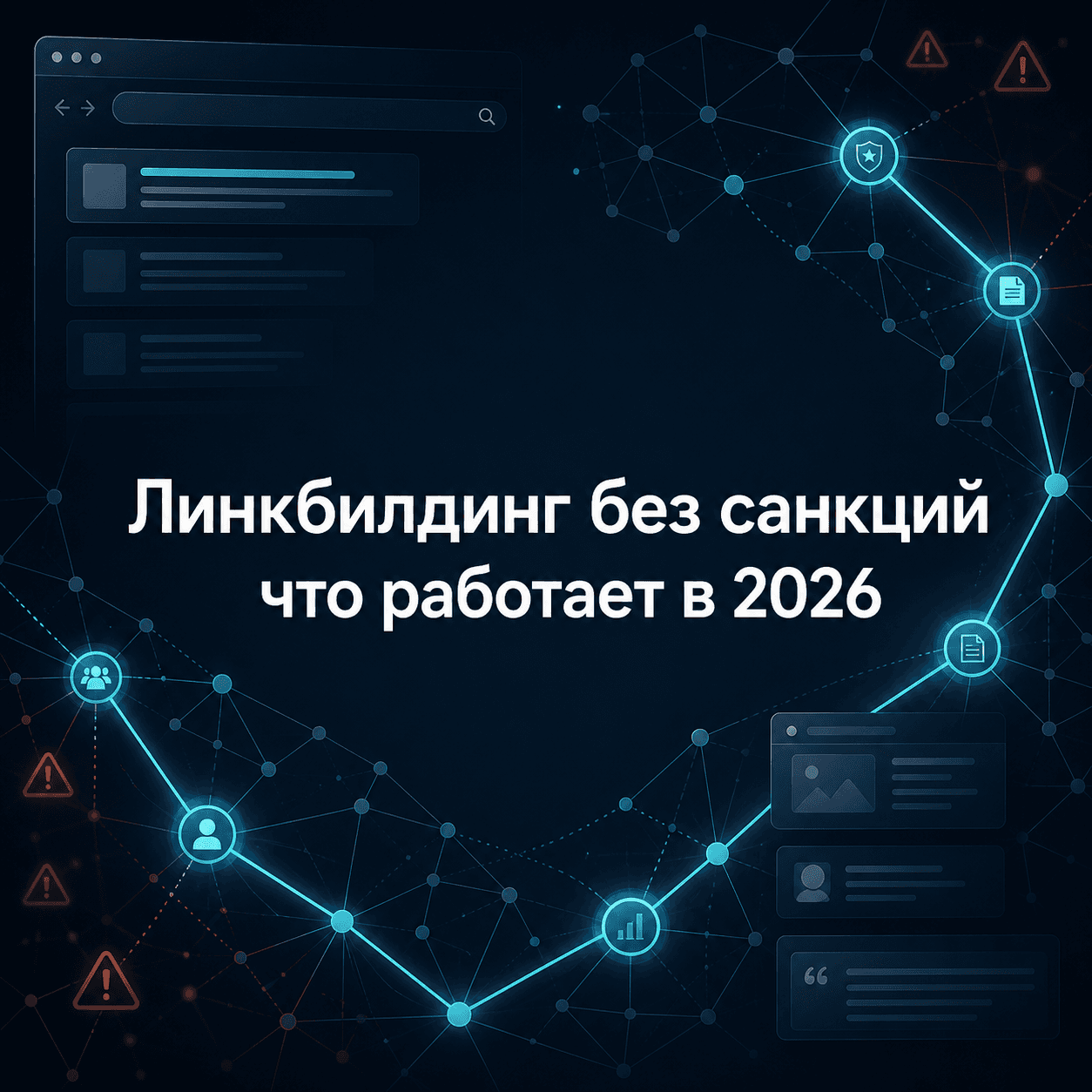 Линкбилдинг без санкций: какие ссылки работают в 2026